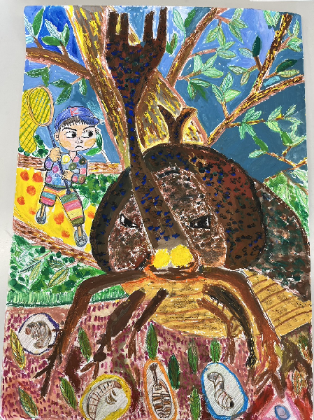 M展2023出展作品 油絵 風景 作者micchan （2023個展準備ができ
